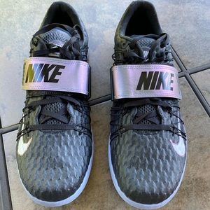 Nike black color triple jump shoe